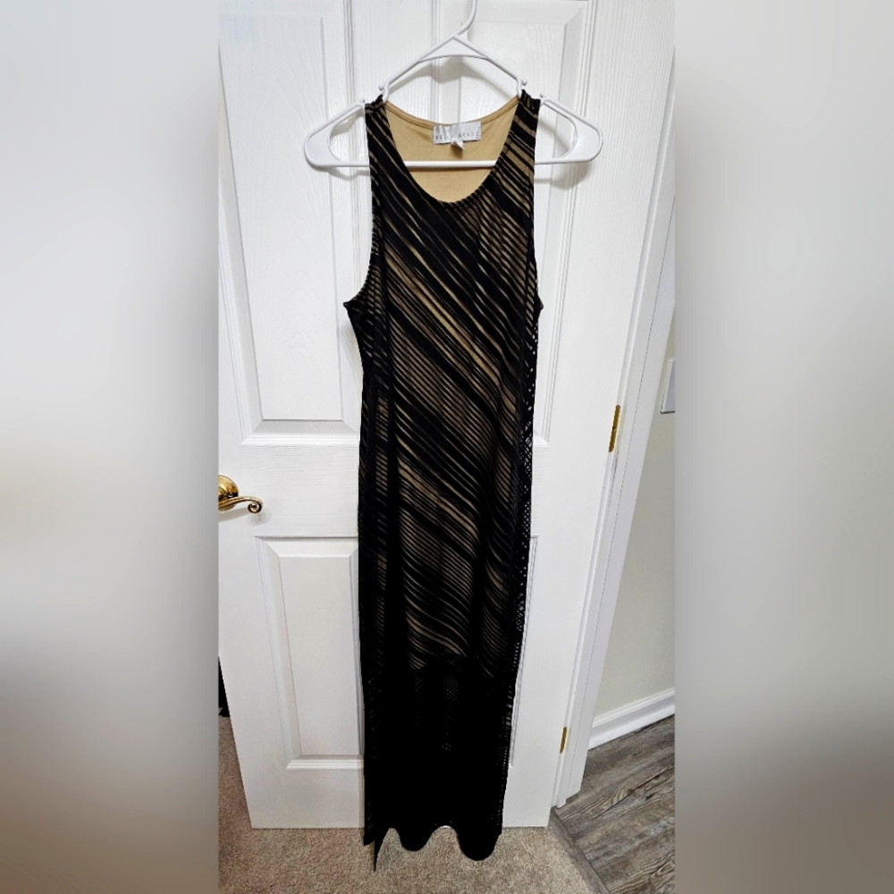 Sheer black dress